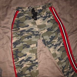 M Boutique Camo Joggers
